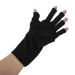 Fingerless UV Protection Manicure Gloves 2 Pairs UV Gloves Excellent Elasticity Art UV Blocking Gloves for Nail Gel Dryer Professional Fingerless Gloves for Protecting Hands from UV Nail Lamp Black - Buy Online on GoSupps.com