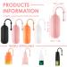 Travel Silicone Bottle Covers - 8 Pack Reusable Protective Spout Accessories for Shampoo & Shower Gel - Safe & Durable Travel Containers - Buy Online on GoSupps.com