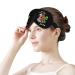 Crazy Flamingo Lady Sleep Mask Eye Cover for Sleeping Blindfold with Adjustable Strap Blocks Light Night Travel Nap for Men Women - Buy Online on GoSupps.com