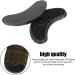 Shoe Heel Plates 10 Pairs Black - Replacement Heel Taps Repair Pad with Nails - Buy Online on GoSupps.com