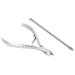 Mundial 778-E Professional Cuticle Nipper and Pusher Set - 2 Piece Set - Buy Online on GoSupps.com