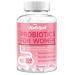 Probiotics for Women 100 Billion CFUs Probiotic and Prebiotics with Digestive Enzymes for Gut Health Vaginal Probiotics with Cranberry and D-Mannose for Urinary Tract Health pH Balance 90 Capsules 90 Count (Pack of 1)