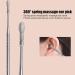 Stainless Steel Ear Wax Cleaner Tool Kit - 12pcs/2sets for Home & Salon Use - Portable Ear Pick Set for Ear Curette - Buy Online on GoSupps.com