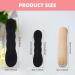 2 Pack Hair Bun Maker Foam Sponge Buns - Black & Coffee | Strong, Flexible, Reusable French Twist Ballet Buns Waves - Buy Online on GoSupps.com