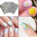 Daisy Sunflower Nail Art Stickers - 12 Sheets Cute Floral Decals for Spring & Summer Manicure - Buy Online on GoSupps.com