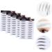 SKISUNO Authentic Eyebrows 5pcs Temporary Makeup Bionic D False Eyebrows Eyebrow Sticker Tattoos Shaping Stickers Transfers - Buy Online on GoSupps.com