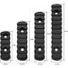Wipboten Picatinny Rail Polymer 5/7/9/11 Slot Black Rails - Pack of 4 - Buy Online on GoSupps.com