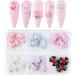 18 Pcs 3D Nail Art Bowknot Nail Charm Jewelry DIY Manicure Decoration Nail Studs Nail Art Accessories Easy To Use DIY Nail Accessories Resin Colorful - Buy Online on GoSupps.com
