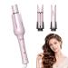 Automatic Curling Iron Rotating Curling Wand with 2 Barrel Sizes (1" 1.25") Anti-Tangle & Auto-Off for Hair Waver Dual Voltage Hair Styling Curler 3 Speed Fast Heating for Long/Short Hair