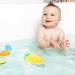 Cartoon Pineapple Shaped Body Scrubber Sponge for Kids - Exfoliating Bath Loofah Spa Puff - Buy Online on GoSupps.com
