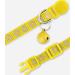 Buy Taglory Reflective Cat Collar with Safety Clasp & Bell - 2-Piece Adjustable Kitten Collars (15-20cm Yellow) - International Shipping Available - Buy Online on GoSupps.com