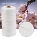 2mm POZEAN Colored Macrame Cord - 220 Yards 100% Natural Cotton Rope for DIY Crafts and Plant Hangers - White - Buy Online on GoSupps.com