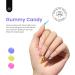 Beetles Gel Polish 6-Piece Jelly Nail Set - Neon Summer Colors | Soak Off UV LED Gel Kit for DIY Manicure | Translucent Pink, Blue, Green, Orange, Purple | Gummy Candy Collection - Buy Online on GoSupps.com