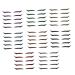 Didiseaon 40 Pairs Eyeliner Glitter Stickers Stiker Adhesive Stickers Adhesive Tape Plastic Double Eyelid