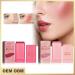 On-The-Go Makeup Blush Stick Blush Stick 2-in-1 Cheek and Lip Tint Soft Cream for Lips/Eyeshadow/Cheek Makeup Long-Lasting Waterproof On-The-Go Solid Blush Stick (Pink) - Buy Online on GoSupps.com