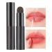Lip Gloss Brush Lip Smudge Brush with Lid | Portable Brush Lip Gloss Makeup Brush Makeup Applicator Eyeshadow Brush for Women Girls