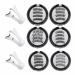 Elara Craft Magnetic Eyelashes Double Sided Magnetic Eyelashes Reusable Lashes Self Adhesive Magnetic Eyelashes With Applicator(6 Set)