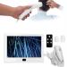 Skin Diagnosis Hair Analyzer 13 Inch Skin Scalp Detector Multifunctional Rechargeable Hair Follicle Skin Analyser Machine for Analysis Scalp Home Salon Spa