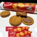 09 x Lottus Biscof Sandwich Milk Chocolate Cream Biscuits 150g - Caramelised sandwich biscuits with a milk chocolate cream filling - Buy Online on GoSupps.com