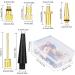 Bicycle Valve Adapter Set DV SV AV - 24 Pieces for Dunlop Autoventil & Sclaverand Pumps - Perfect for Air Ball & Bicycle Pumping - Buy Online on GoSupps.com