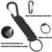 Shop LJFEA Paracord Keychain Set - 2 Pieces with Carabiner Hook | Perfect for Keys Bottles Camping & Outdoor Adventures - Buy Online on GoSupps.com