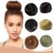 Traziewell Black Hair Extensions Hair Bun Donut Synthetic Hairpiece Messy Buns Hair Scrunchies for Women Updo Extension Black 0319 FH000319 One Size - Buy Online on GoSupps.com