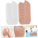 FOMIYES 6 Pairs Reusable Forefoot Pads - Comfort for High Heels & Ball of Foot Support | Metatarsal Felt Pads for Women - Buy Online on GoSupps.com