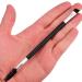 KINGMAS Professional Double-Ended Eyebrow Brush and Spoolie - Black - Buy Online on GoSupps.com