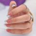Sethexy Shiny Medium Nude Pink Square French False Nails | 24 Acrylic Nail Tips for Women & Girls - Shop Internationally - Buy Online on GoSupps.com