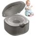 Foway Schnuller Organizer & Clips Box | Universal Portable Stylish Pacifier Bag - Gray Storage Solution for Pacifier Accessories - Buy Online on GoSupps.com