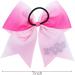 Breast Cancer Awareness Cheer Bow Hair Tie Set for Baby Girls - Buy Online on GoSupps.com