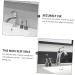 Minkissy Razor Holder & Organizer: Metal Razor Stand Alloy Base for Men - Face Razing Solutions - Buy Online on GoSupps.com