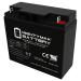Mighty Max Battery ML18-12 - 12V 18AH Replacement for Power-Sonic PS-12180NB Battery