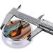 Sunset Beach Hammock Round Pill Box - 3 Compartments Organizer for Travel & Purse | Portable Pill Storage - Buy Online on GoSupps.com