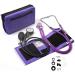 Uni Instrumed Professional Aneroid Sphygmomanometer with Sprague Rappaport Stethoscope Manual Blood Pressure Monitor for Upper Arm Adult Size Cuff Zipper Case Included Purple - Buy Online on GoSupps.com