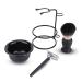 Professional Men's Shaving Set | Manual Beard Razor Brush & Stand - Safe & Stylish Grooming Tools - Buy Online on GoSupps.com