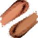 BaeBlu Organic Bronzer - 100% Natural Matte Pressed Powder for Tahitian Glow | Made in USA - Buy Online on GoSupps.com