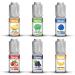 50ml Liquid Juice, Sampler 6 Pack, Short Fill Bottles Ready for Use DIY, Make Your Own Juice Sampler Pack