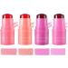 Milk Jelly Blush Milk Blush Stick Milk Jelly Blush Stick Milk Makeup Jelly Tint Water Jelly Tint Stick Sheer Lip & Cheek Stain Finish (Pink) - Buy Online on GoSupps.com