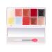Duroecsain Makeup Lipstick Palette Lip Gloss Palette 10-Color Gelatin Lip Cream Palette | Soft Multicolored Lip Gloss Professional Lip Palette