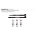 TOP BROW Auto Pencil - Kiss Professional (KBAP06 BLACK) - Buy Online on GoSupps.com