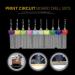 10pcs Tungsten Carbide Micro Drill Bit Set for PCB - Precision Storage Box | 1.1-2.0mm Tools - Buy Online on GoSupps.com