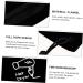 PLAFOPE 5 Pcs Purse Organizer Bags Hair Tool Bag Black Product Flannel Makeup Bag for Purse - Buy Online on GoSupps.com