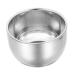 Wioneky foam foam for shaving foam men's shaving cup of shaving foam foam foam foam shell Razor cup metal comfortable shave Shaving travel soap shell double-walled stainless steel stainless steel