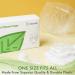 100pcs Obeailar Disposable Shower Caps - Large Transparent Waterproof Elastic Bath Cap for Women & Men - Travel, Home, Spa Use - Multipurpose Plastic Hair Caps - Buy Online on GoSupps.com