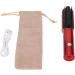 Hair Straightener Brush - 2600mAh USB Charging Even Heating Ergonomic Design for Home & Travel - Buy Online on GoSupps.com