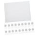 Angoily 20 Pi ces Masques Faciaux Compress s Sec Pour Usage Unique Et Pratiques Pour Voyages Et Activit s Outdoor 1 unit (Lot de 1) blanc