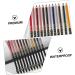 Beavorty 24 Pcs Lip Liner Eyeliner Black Waterproof Eyeliner Grey Pencil Waterproof Lip Liner Lips Lip Pencil 1 count (Pack of 1) Assorted Colorx2pcs - Buy Online on GoSupps.com