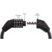 Sanwo Security Bike Lock - 4 Digit Resettable Combination Cable Lock for Bicycle - 2ft x 1/2in - Black - Buy Online on GoSupps.com