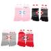 Holibanna 4 Pairs Christmas Five Toe Socks Five Fingers Socks Xmas Toe Socks Warm Socks No Show Toe Socks Christmas Toe Sock Cotton Toe Socks Five Toe Socks Winter Christmas Socks Miss
